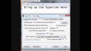 How to increase the FPS on hypercam 2 (Very Simple)