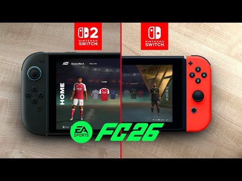 Video FC 26 | Switch 2 vs Switch 1