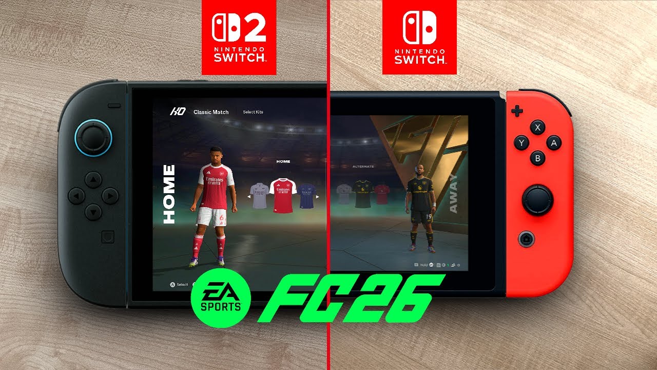 FC 26 | Switch 2 vs Switch 1
