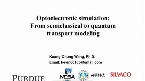 【Tyra Talk 2021】電子/材料 | Semi-classical to quantum transport and it’s LED simulation application