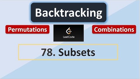 Leetcode 78 |  Subsets