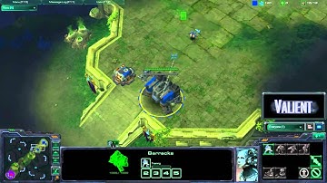 SC2 1v1 :: Snuff(T) vs. Gamercat(Z) by Valient :: part 1/2