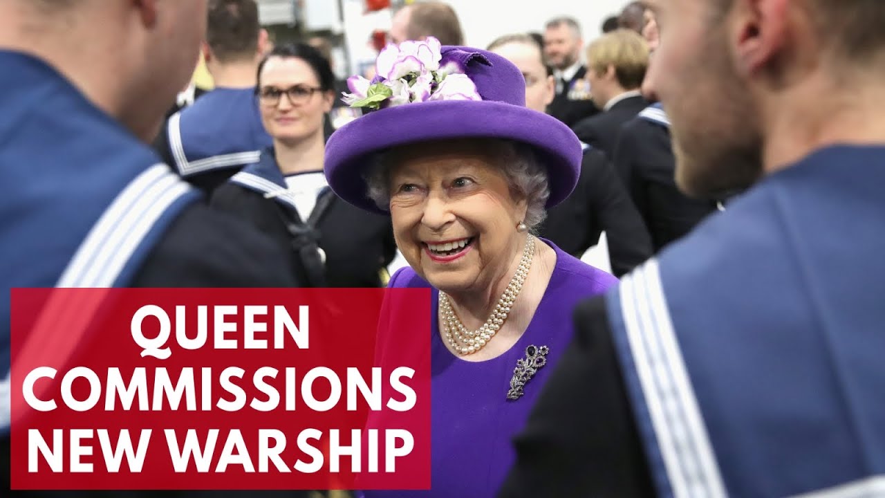 Queen commissions Britain's most expensive aircraft carrier