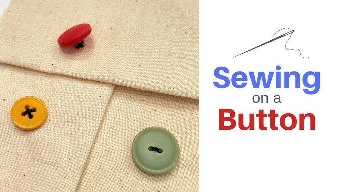 How To Sew A Button For Dummies 