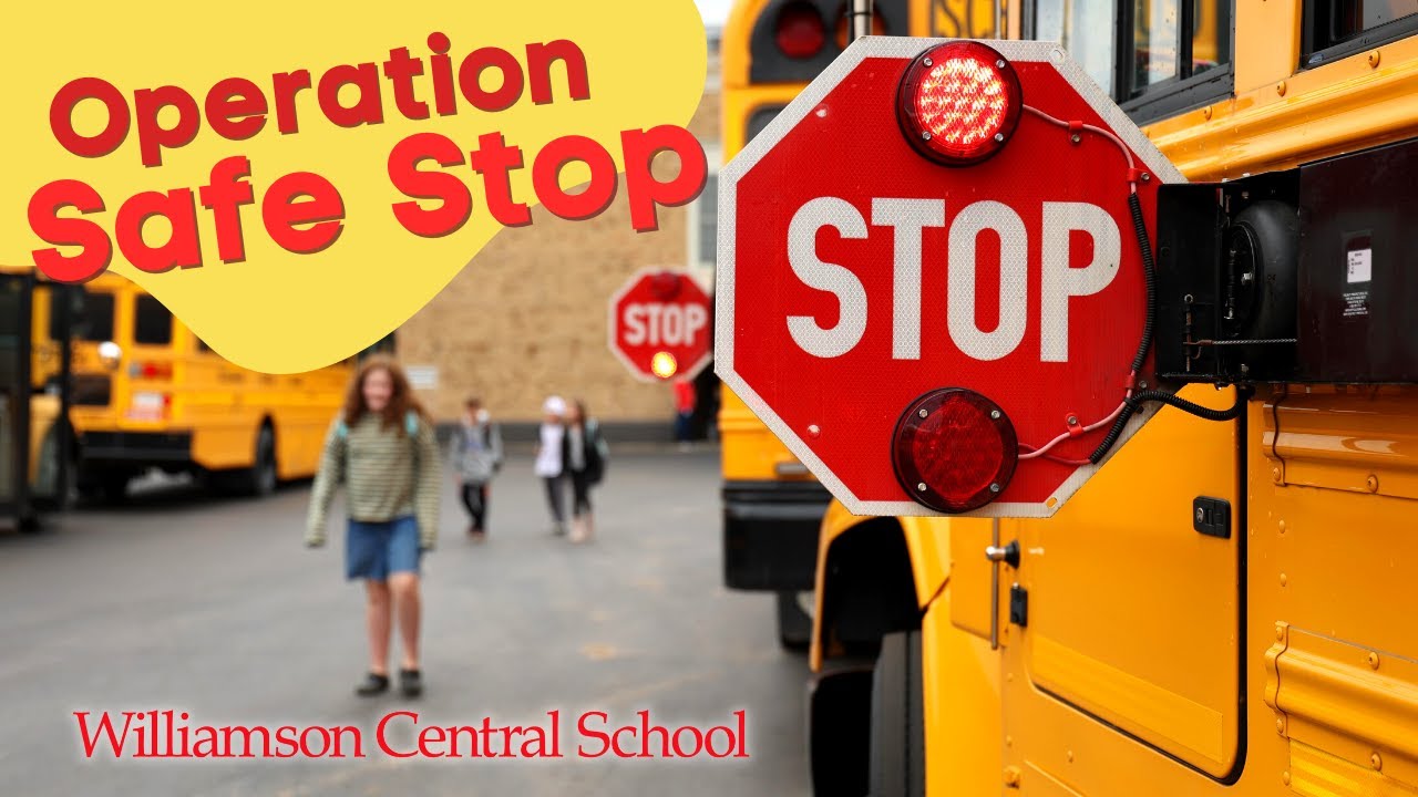 Operation Safe Stop WCSD's Director of Transportation Urges Drivers To