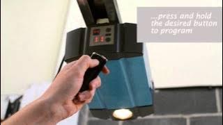 How To Program a Hormann Supramatic E Bi Secur Opener to a Hormann BiSecur Handset
