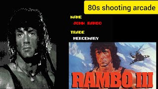 Rambo 3  #taito #arcade #shootemup (Arcade 1989)