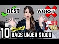 RANKING BEST TO WORST - 10 BAGS UNDER $1000 - *Honest Review*  | Mel in Melbourne