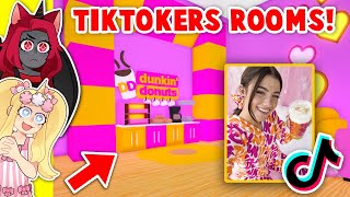 Rooms Made For POPULAR TIKTOKERS In Adopt Me! (Roblox)