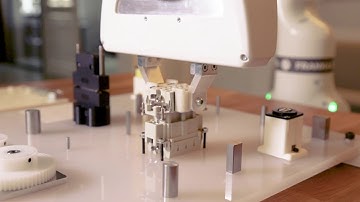 Franka Emika Robot solving the NIST task board #1