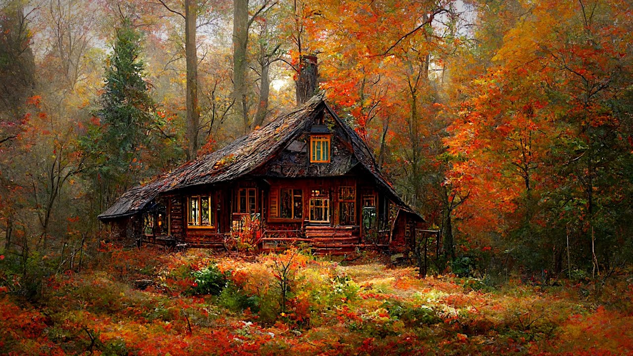 Autumn Forest Ambience - Rain Sounds - YouTube