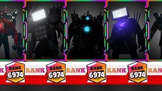 Cameraman 🆚️ TV Titan - Power levels | Rank levels Skibidi toilet by LING TM 1,883 views 7 months ago 33 seconds