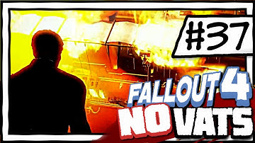 Brotherhood Airship Attack!! [37] Fallout 4 NO VATS | SURVIVAL DIFFICULTY | CHALLENGE PLAYTHROUGH