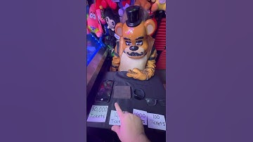 Why Freddy Why!!! 😭 #shorts #clawmachine #arcade #fnaf #prank