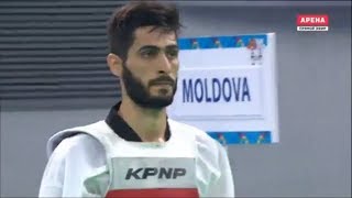 Aaron Cook MDA vs. Milad Beigi Harchegani AZE Taekwondo World Championship 2017. Semifinal Men 80 kg