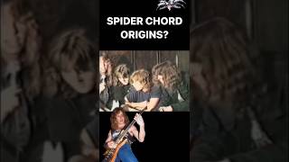 Did Dave Mustaine get the spider chord from Angel Witch?