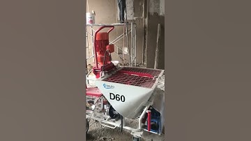 #plastering #rendering #machine #plasteringwork #automatic #wall #gypsum