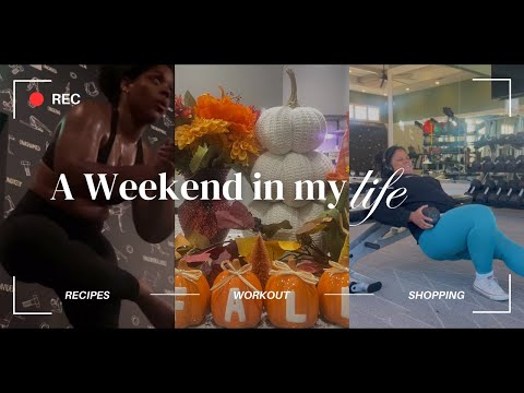 WEEKEND VLOG: Thanksgiving Depression, Glute day essentials, Meal prepping, & WINTER ARC