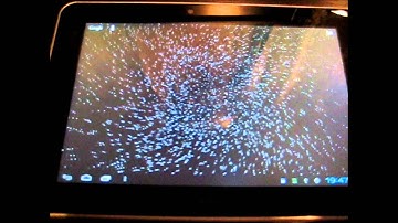 Android 3D rotating Starfield Live wallpaper