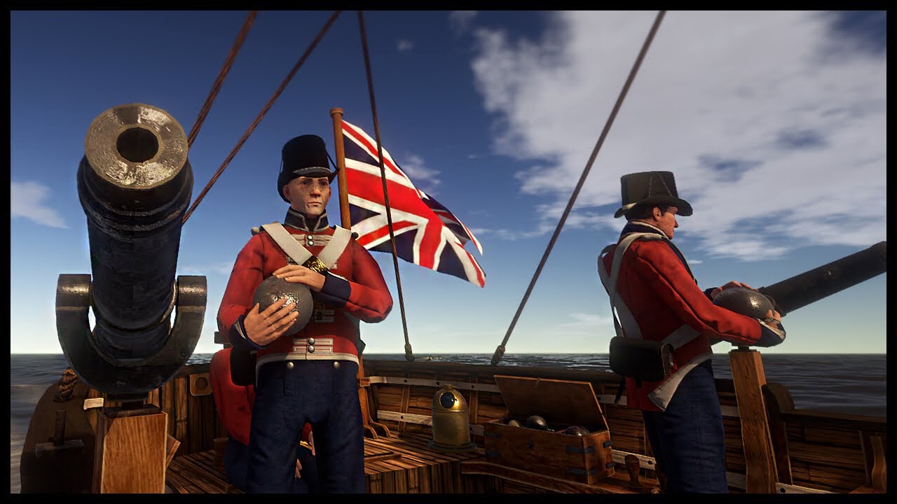 NAPOLEONIC COASTAL FORT SIEGE! British Marines & Gunboats Assault Fort - Holdfast: Nations at