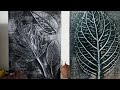 metal realif painting,aluminum foil  craft,aluminum wall decor, leaf printing,leaf painting,
