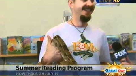 KMPH @ the Library: E&M Reptile Family
