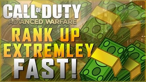 COD Advanced Warfare - LEVEL UP FASTER! [NEW] Tips and Tricks!