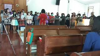 Download Lagu MUNGKINKAH AKU PUN SERTA (And Can It Be - Charles Wesley) - Paduan Suara Gabungan POUK Dian Kasih MP3