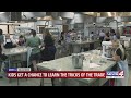 Kids get a chance to learn the tricks of the trade
