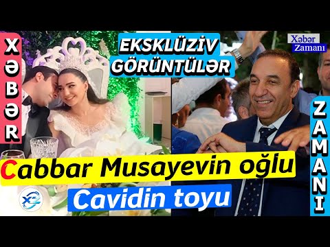 Müğənni Cabbar Musayevin oğlu Cavidin toyundan EKSKLÜZİV GÖRÜNTÜLƏR