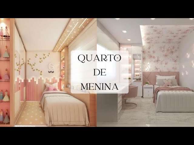 Decoração de quartos femininos pequenos e simples para se inspirar! - Casa  e Jardim