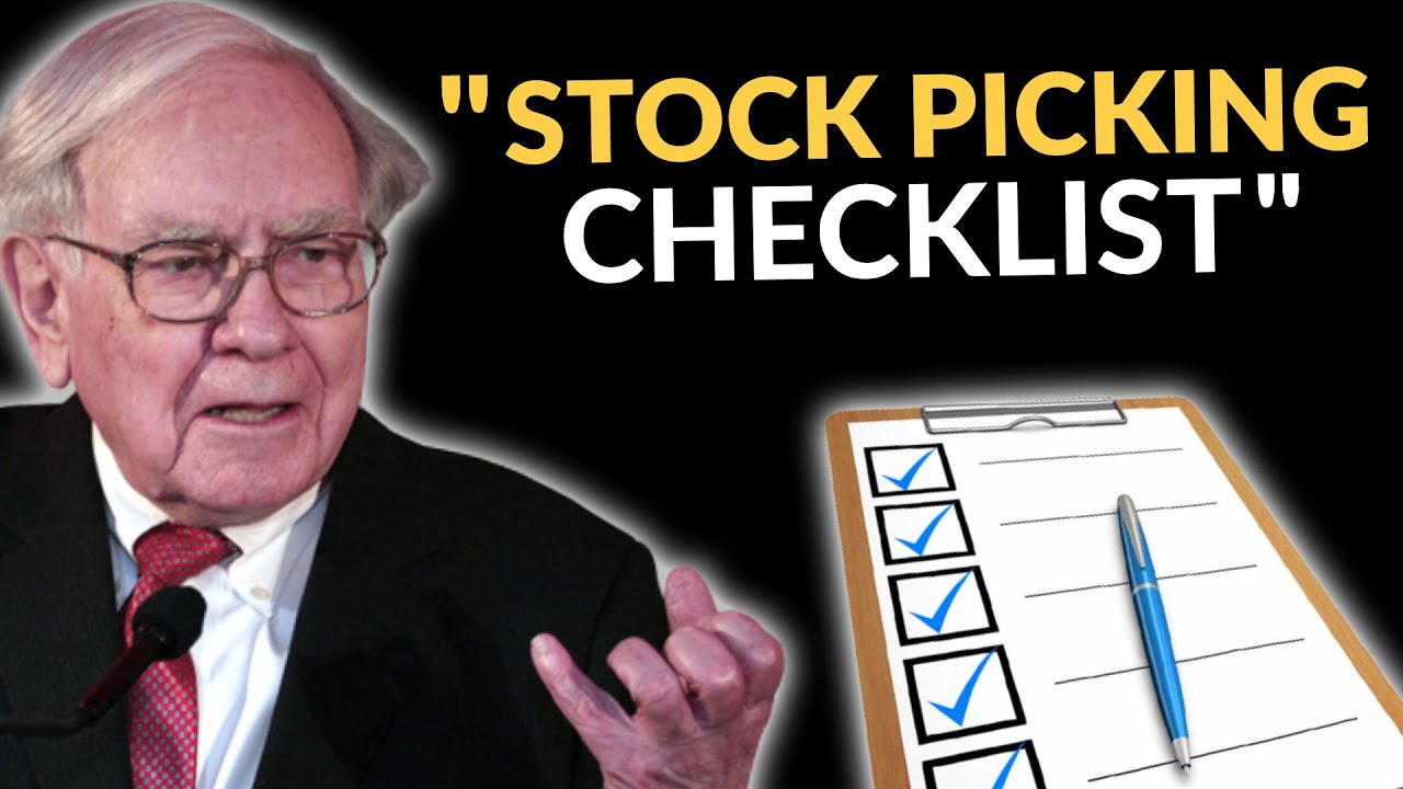 how does warren buffett pick a stock