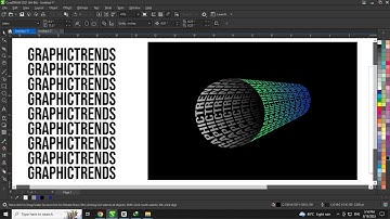 Creative Text Effect Tutorial For Experts & Beginners - Coreldraw with Ahsan Sabri