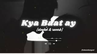 Kya Bat Hein Slowed Reverb - Artist Name Unofficial Audio