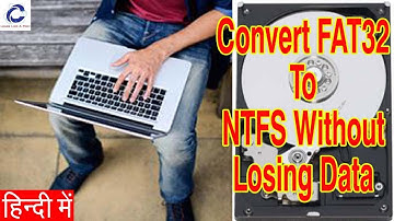 Convert FAT32 to NTFS without losing data...