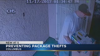 Columbus police increase patrols to target holiday 'porch pirates'