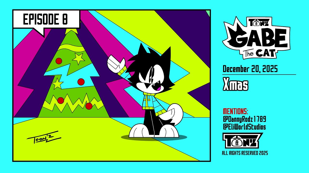 Gabe the cat | E08 | Christmas