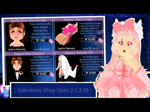 Royale High Valentine S 2020 Accessories Leaked Old Items Brought Back Rh Tea Youtube - butterfly veil roblox