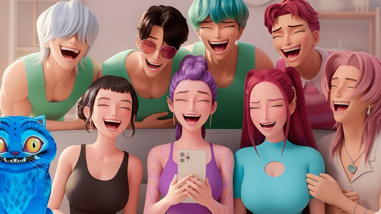 TOP 9 Funny Reaction 🤣🤣🤣 With Saja Boys and Huntrix| KPOP Demon Hunters Reaction