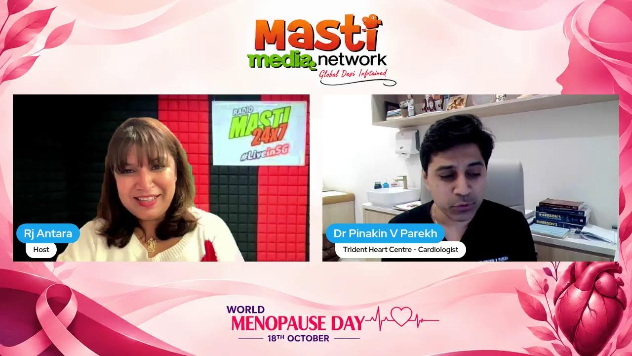 Menopause & Heart Health | Beyond Hot Flashes| MastiAVI LIVE with Dr. Pinakin V Parekh
