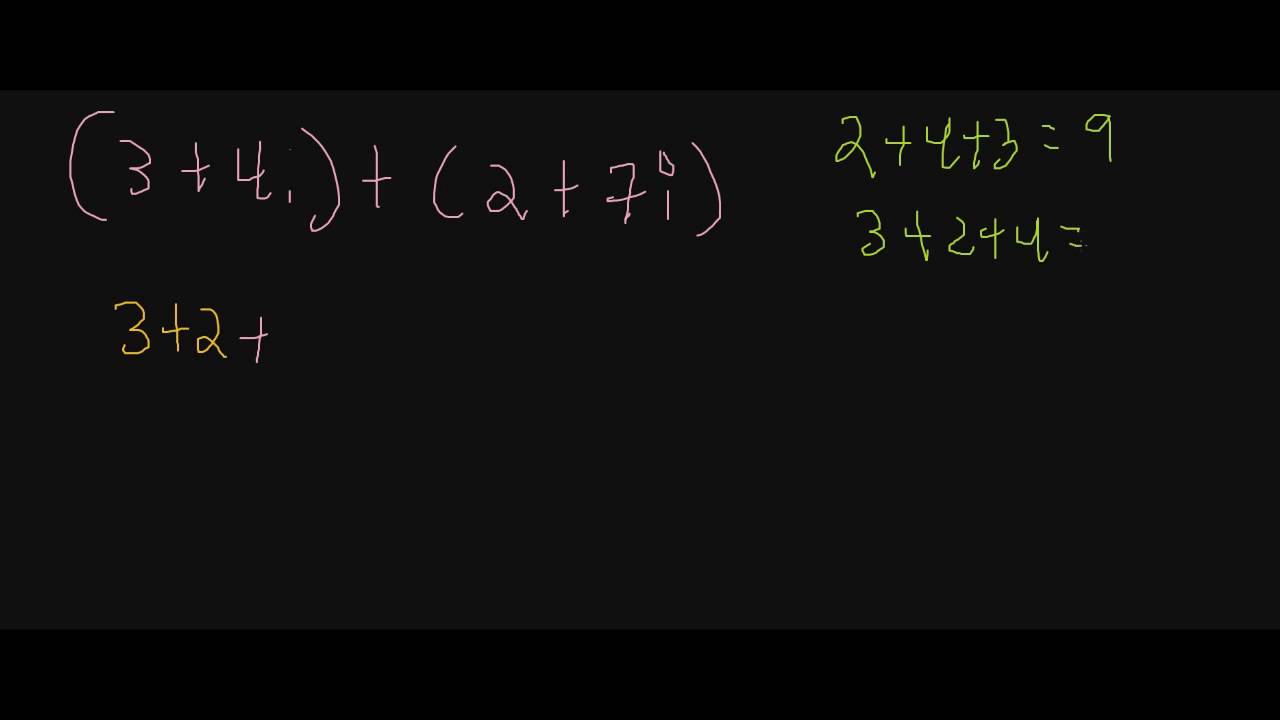 adding-and-subtracting-imaginary-numbers-and-radicals-youtube