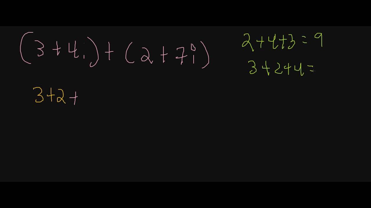 Adding And Subtracting Imaginary Numbers And Radicals YouTube Adding And Subtracting Imaginary Numbers And Radicals YouTube