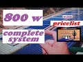 800W Solar Setup & Usage w/ pricelist @ AZ Off-Grid (Unplugged) - Off Grid Nation VR