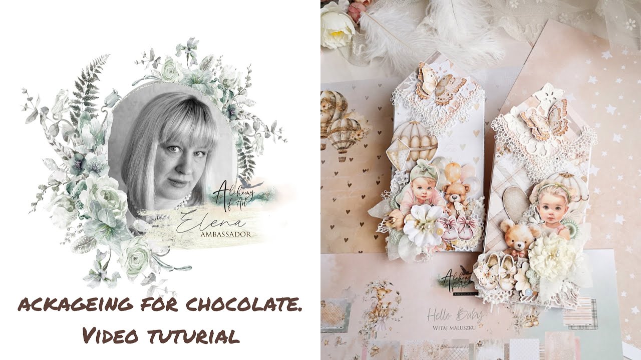 Packaging for chocolate with Elena Marchenko -video tutorial.