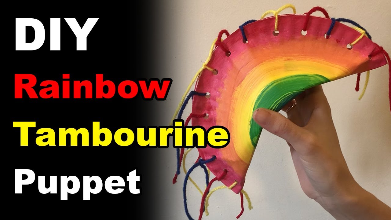 DIY Kid's Craft: Pot of Gold Tambourine with Rainbow Streamers - Sew  Homegrown