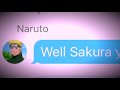 Naruto Group Chat! Naruto and Sakura Beef  Naruto Roasts ...