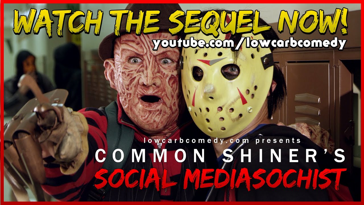 jason warhe  2022 Update  Common Shiner's Social Mediasochist | Lowcarbcomedy | Teen Slasher Romantic Parody Music Video