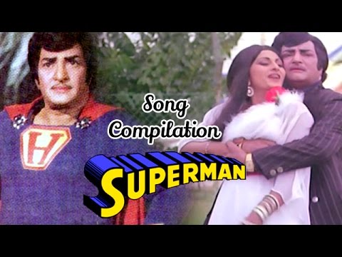 Superman  Song Compilation  N T Rama Rao Jayaprada Jayamalini