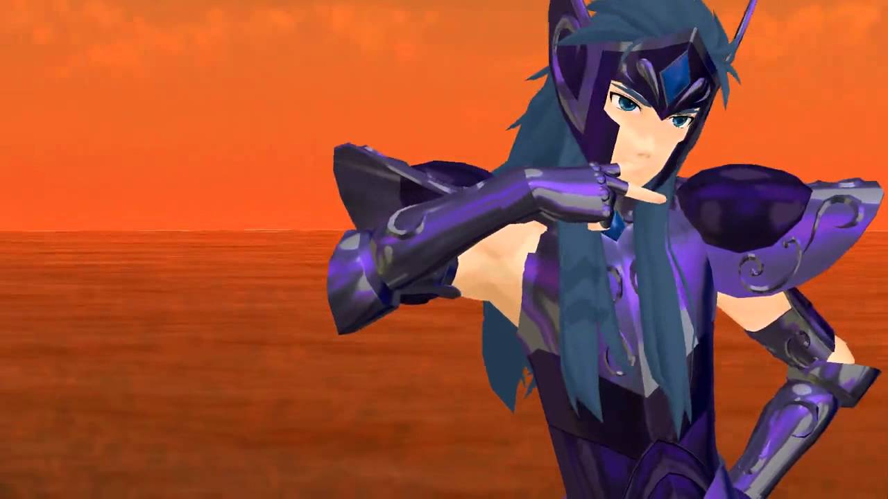 MMD saint seiya camus kiss me