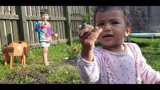 Wesaal And Maryam Made Fun And Planted Some Seeds